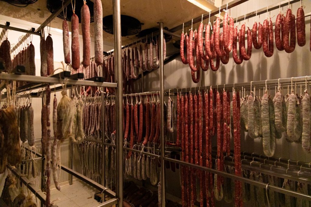 Maria Carme cured meats in Rupit