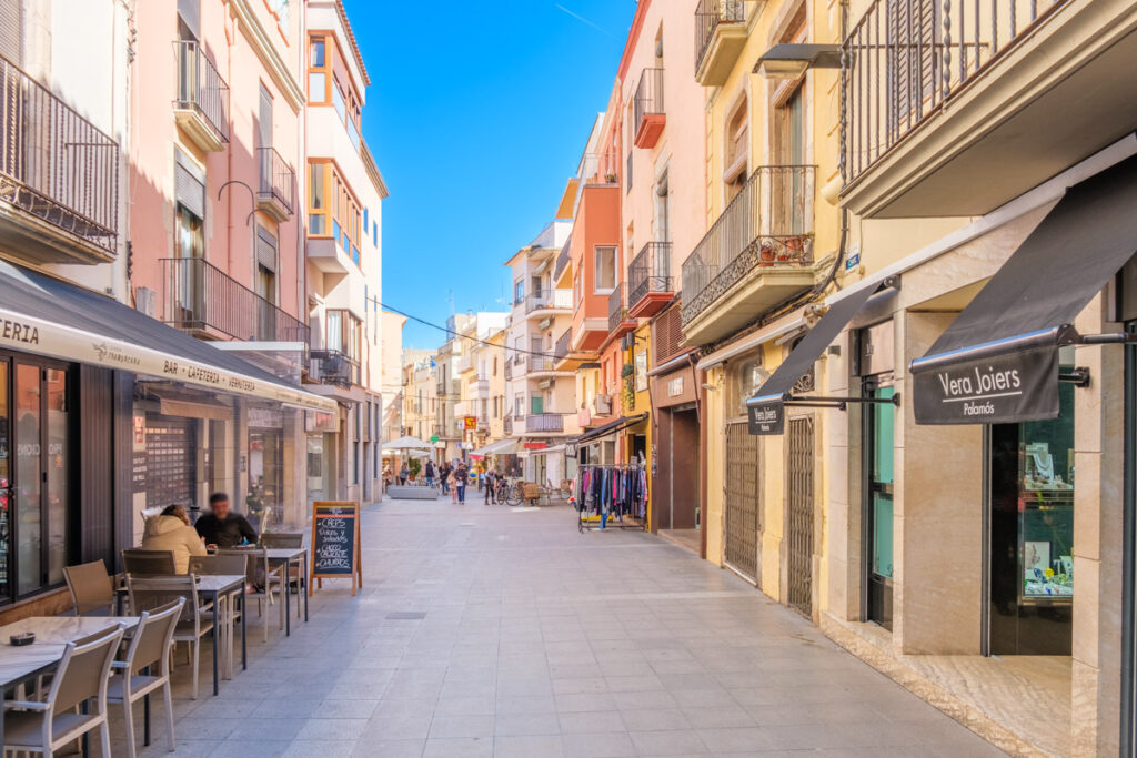 Street of Palamós
