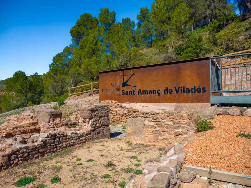 villa romana de Sant Amanç de Viladés