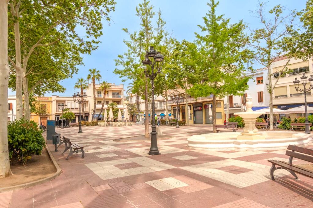 Plaça Marcer Sant Pere de Ribes