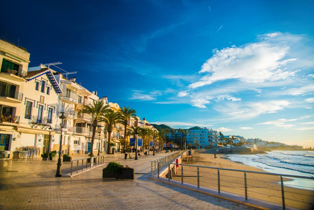 Passeig marítim de Sitges