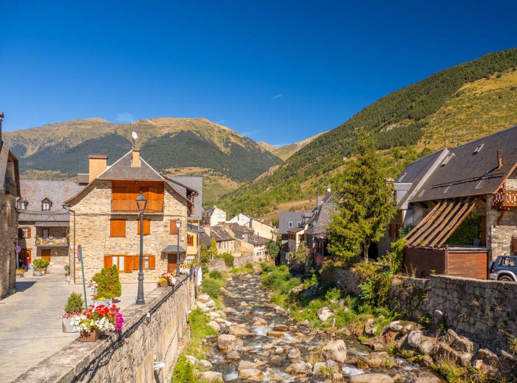 Vielha, la ville la plus cosmopolite de la Vall d'Aran.