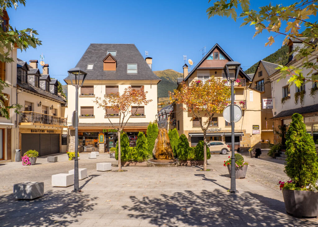 Vielha, la ville la plus cosmopolite de la Vall d'Aran.