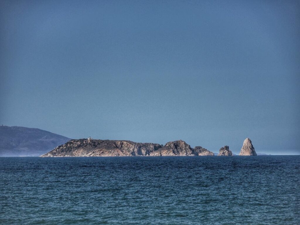 Vistes a les Illes Medes des de Pals