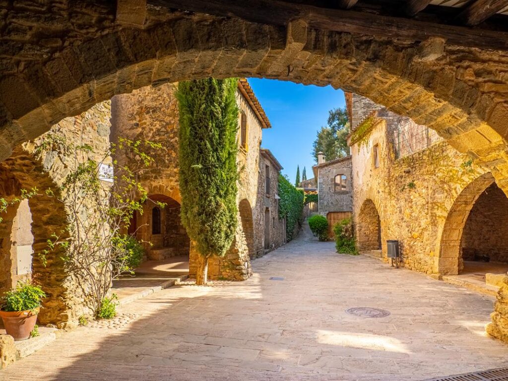 monells plaça de l'oli