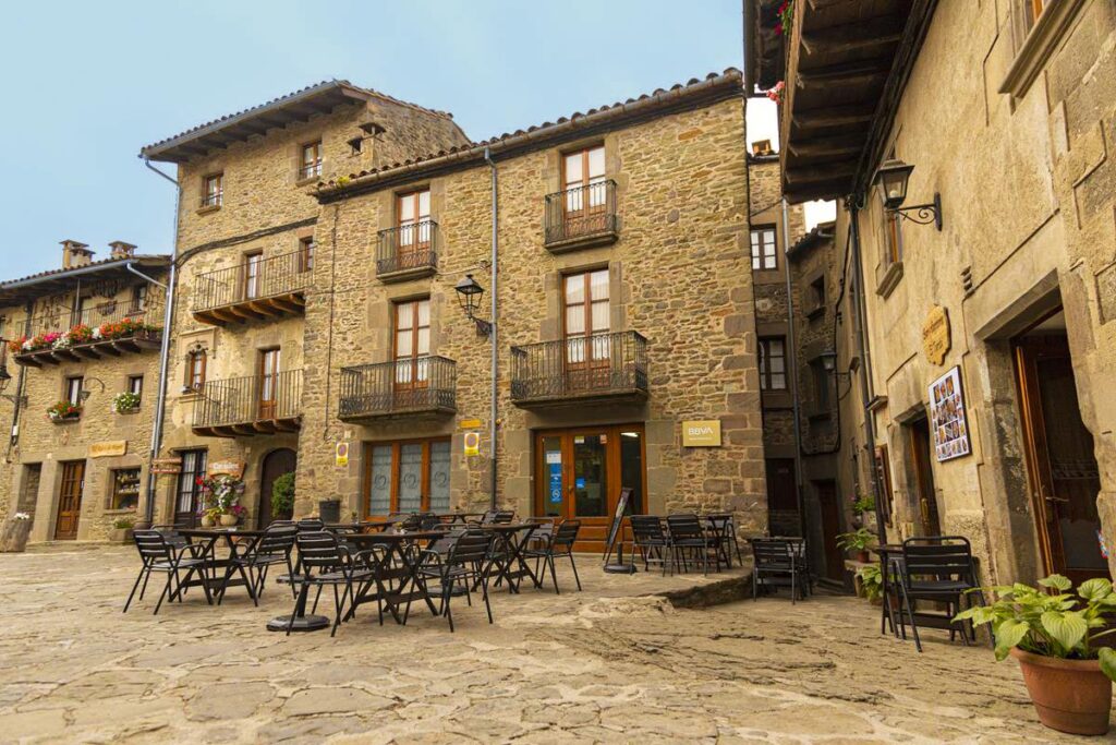 Plaça Major de Rupit