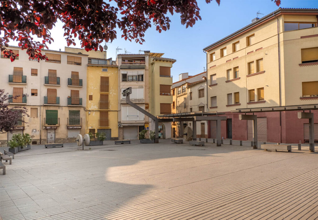 Plaça del mercat de Tremp