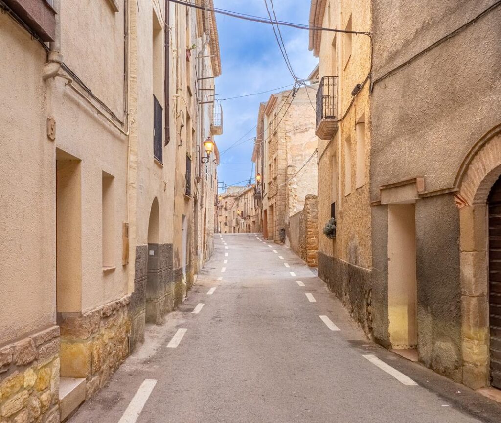 Vilanova de Prades carrer