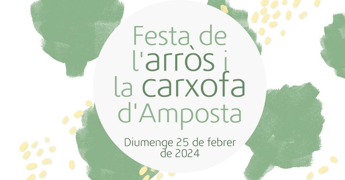 Festa de l'Arròs i la Carxofa a Amposta