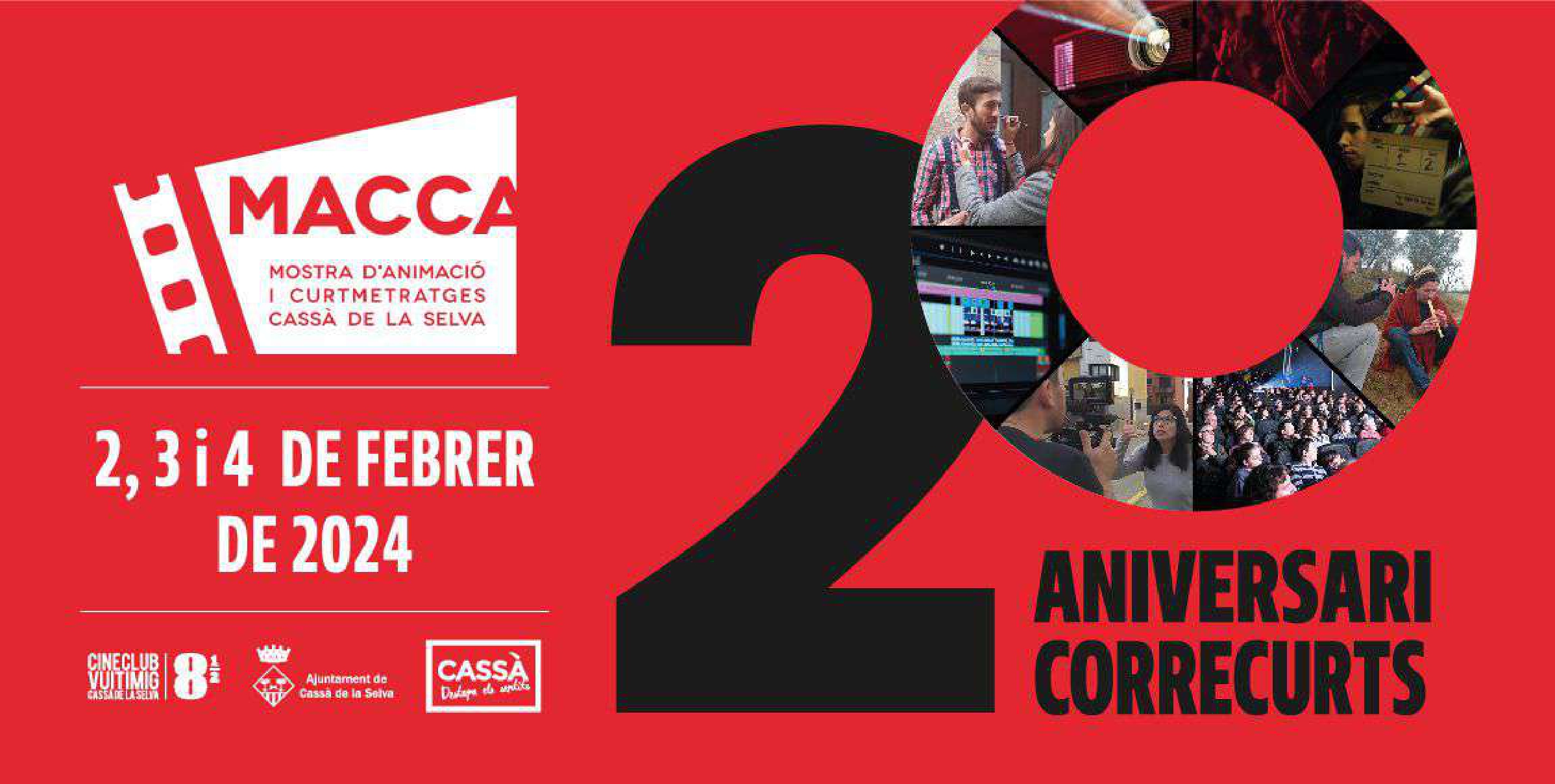 24 edició de MACCA, Mostra d'Animació i Curtmetratges de Cassà de la Selva