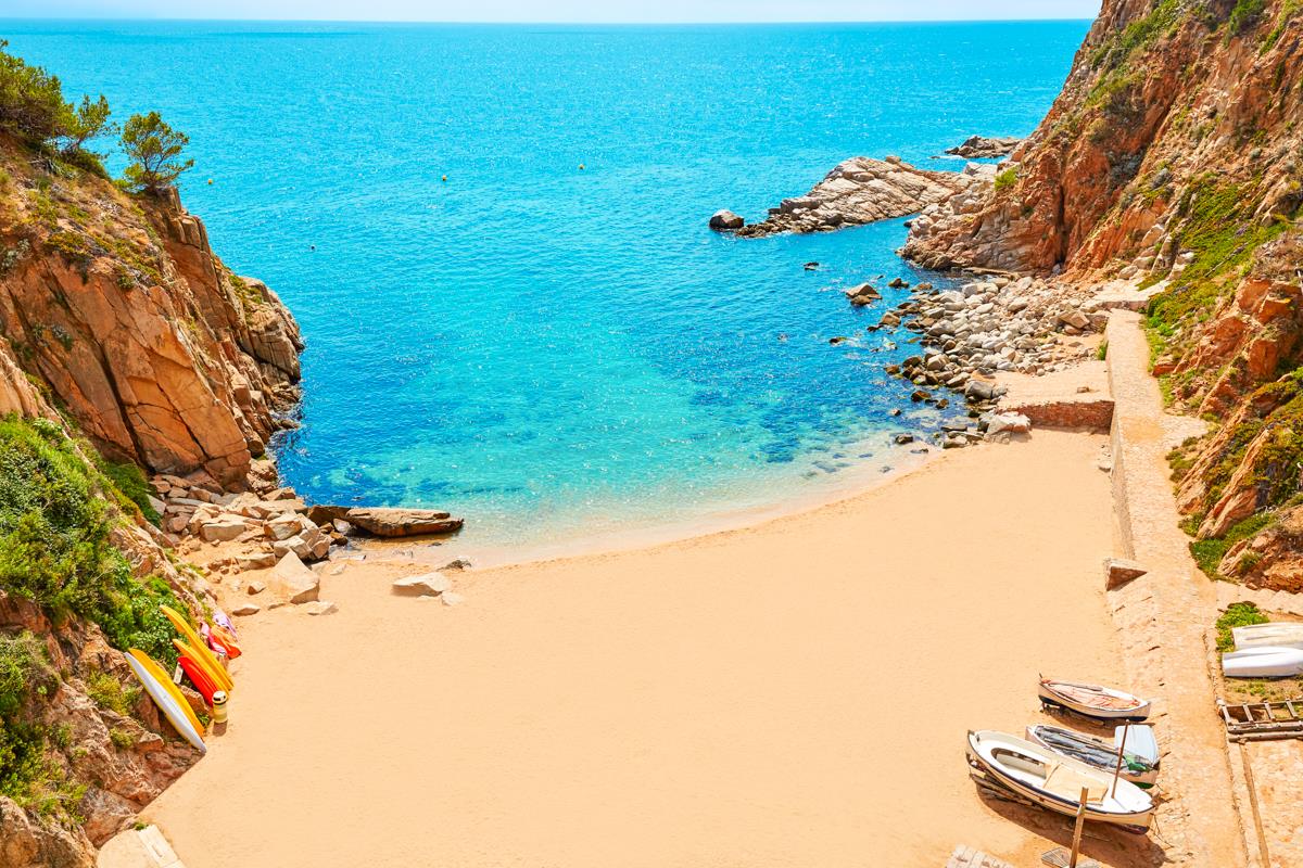 tossa mar platja codolar